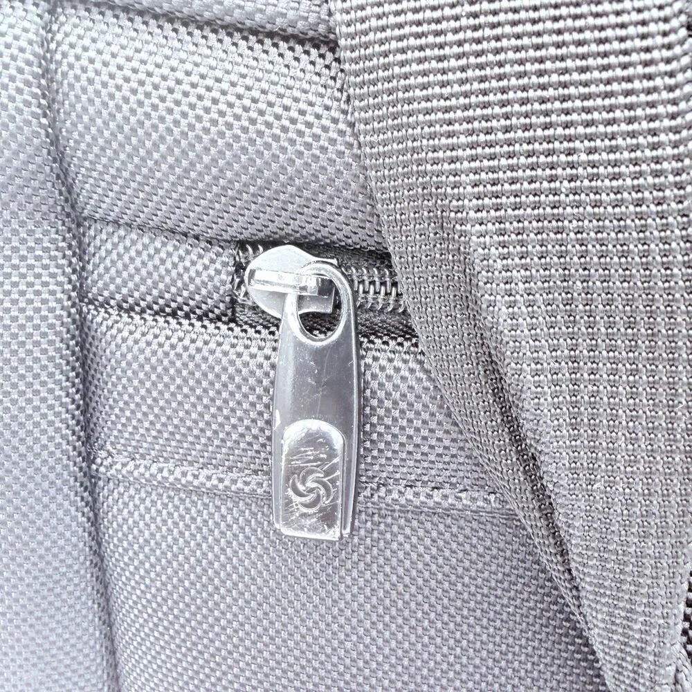 Samsonite Expandable Black Laptop Briefcase Bag Shoulder Strap Padded Softshell